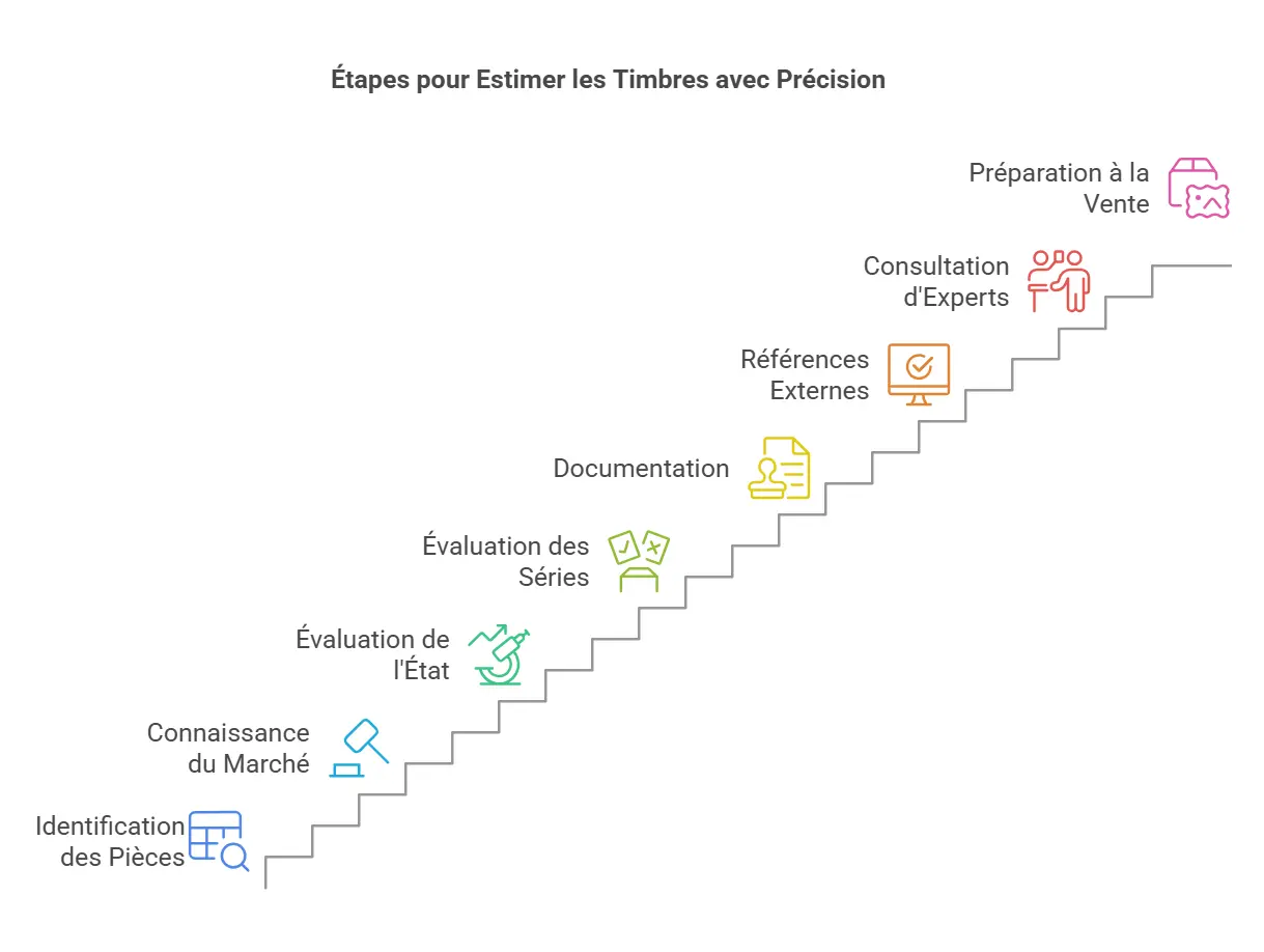 estimation de timbres belges en ligne