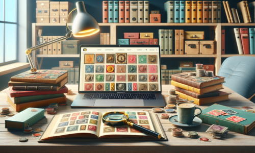 Free online assessment of old Belgian stamps
