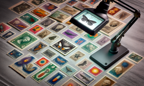 Lampe UV dans la préservation des timbres de collection
