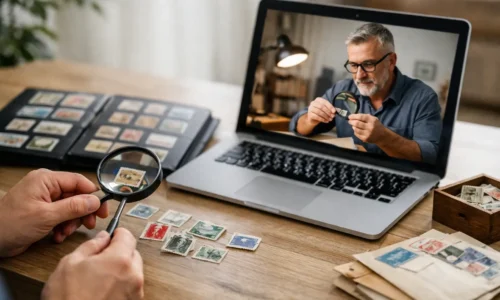 Obtenir une estimation gratuite de timbres à domicile