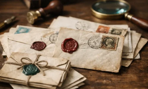 Rachat de courriers anciens avec cachets rares