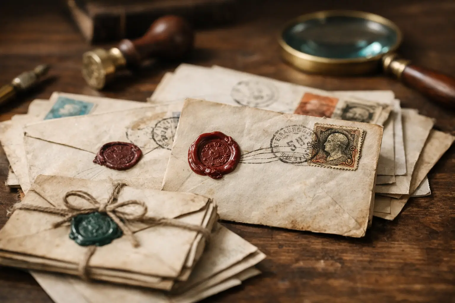 Rachat de courriers anciens avec cachets rares