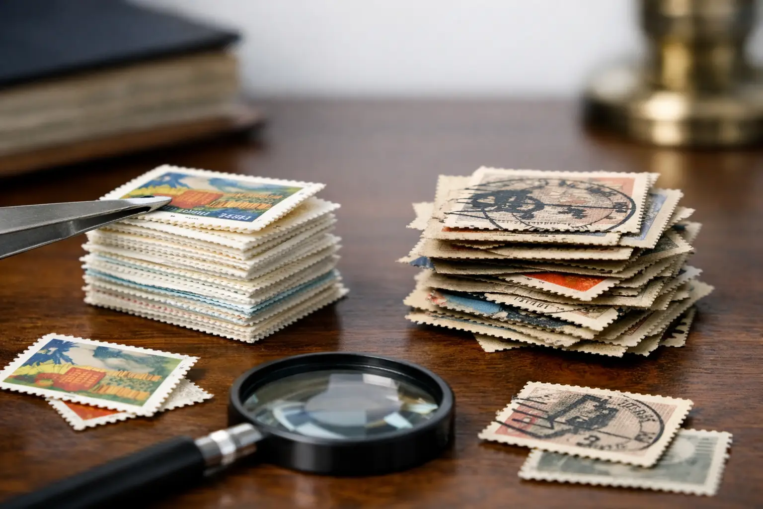 Timbres neufs ou oblitérés: que vaut plus ?